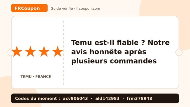 Temu est-il fiable ? Notre avis honnête après plusieurs commandes